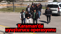Karaman'da uyuşturucu operasyonunda 4 kişi yakalandı